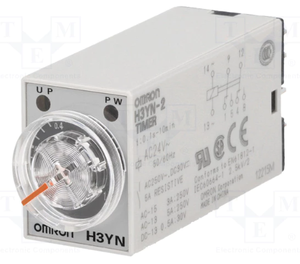 TIMER,ELECT,11 PIN,24 VDC,2C,W/ SOCKET