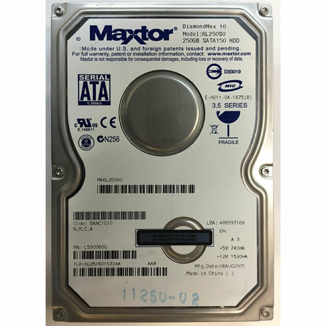 HARD DRIVE, 80GB 3.5" 7200RPM PATA Information Technology DEX