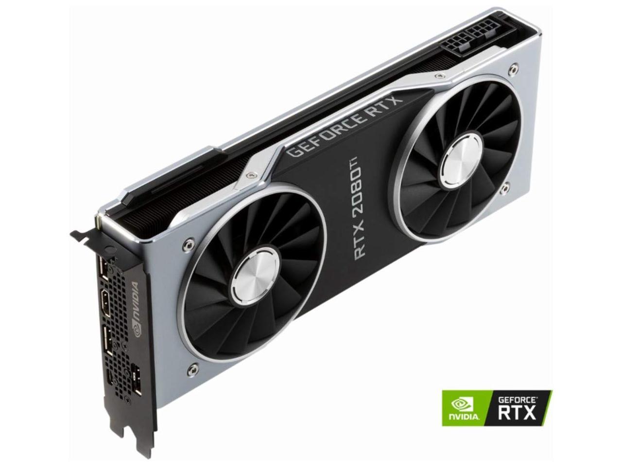 NVIDIA 2080 TI 11GB Video Card, Part #: 01YW907 Information Technology DEX
