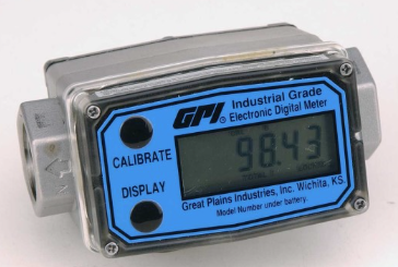 FLOWMETER, NO MODIFIER: NP TEXT: WATER, 2-20 GPM