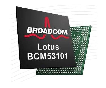 Broadcom Six-/Seven-Port Managed 10/100 Ethernet Switches - IC - part #BCM53101MKMLG chips & semiconductors Broadcom 
