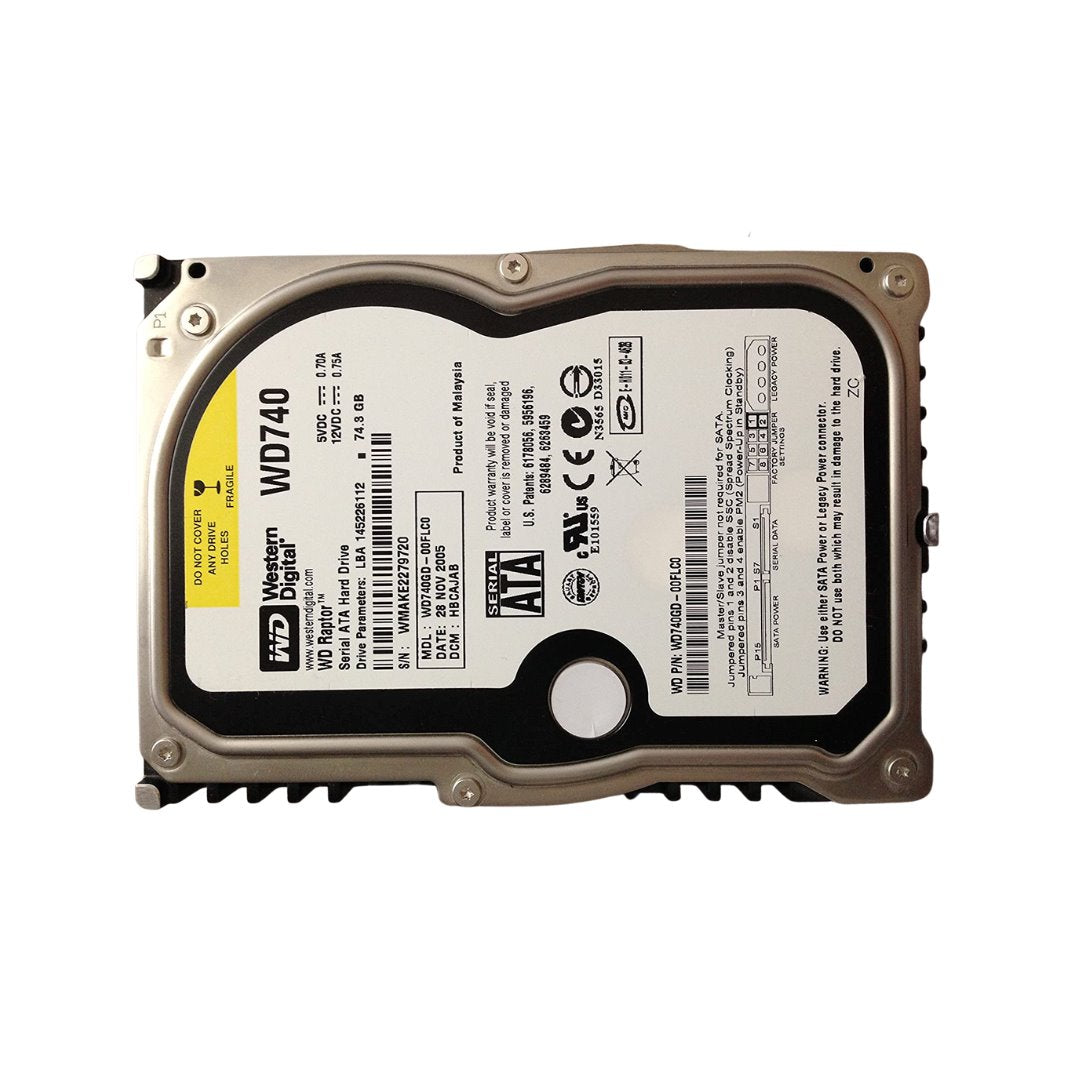 HARD DRIVE, 74GB 3.5" 10K SATA Information Technology DEX 