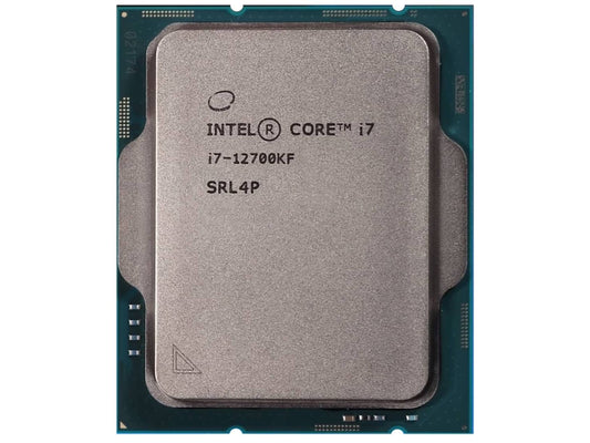Intel I7-12700KF Processor, Part #: NPYC2 Information Technology DEX 