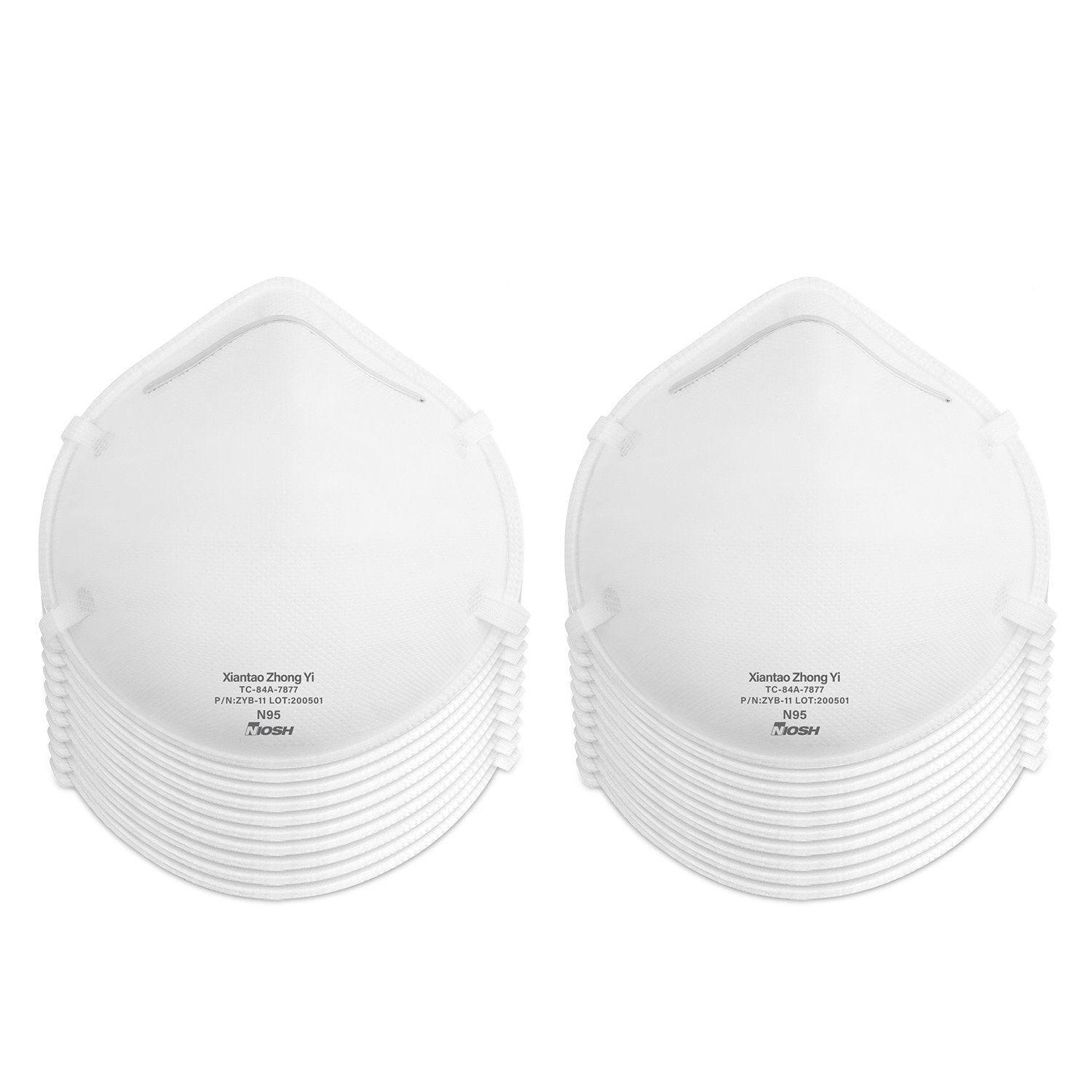 NIOSH N95 Respirator $3.55 (Case of 400) - edexdeals