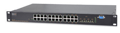 SWITCH, 24-PORT ETHERNET 10/100/1000 PORTS+4 SFP Information Technology DEX 