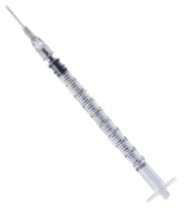 Syringe & Needle Combo Low Dead Space 1ML 25G 1" (Case of 3,000) - edexdeals