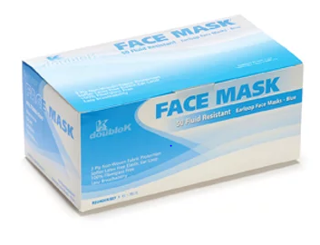 3-Ply Level 1 Face Mask $0.59 (Case of 2,000) - edexdeals