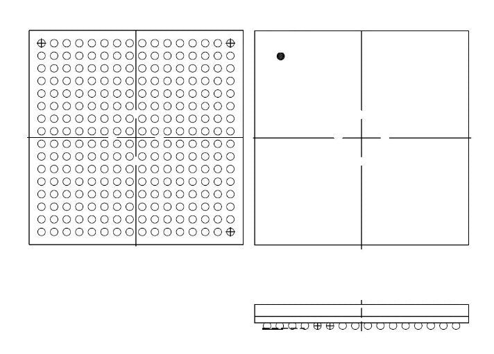 Xilinx Field Programmable Gate Array - FPGA - part # XC3S1200E-4FT256C chips & semiconductors Xilinx 