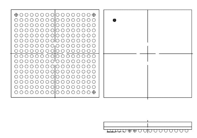Xilinx Field Programmable Gate Array - FPGA - part # XC3S500E-4FT256C chips & semiconductors Xilinx 