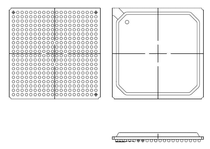 Xilinx Field Programmable Gate Array, Part #: XC3S1600E-4FGG320I | FPGA | DEX chips & semiconductors Xilinx 