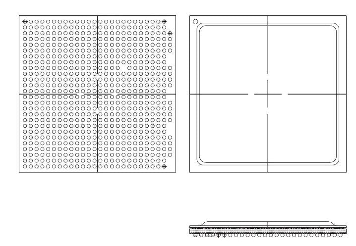 Xilinx Field Programmable Gate Array, Part #: XC5VFX70T-1FFG665I | FPGA | DEX chips & semiconductors Xilinx 