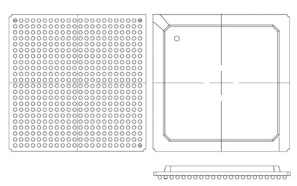 Xilinx Field Programmable Gate Array | Part #XC7S100-1FGGA676C | FPGA | DEX Chips & Semiconductors Xilinx 